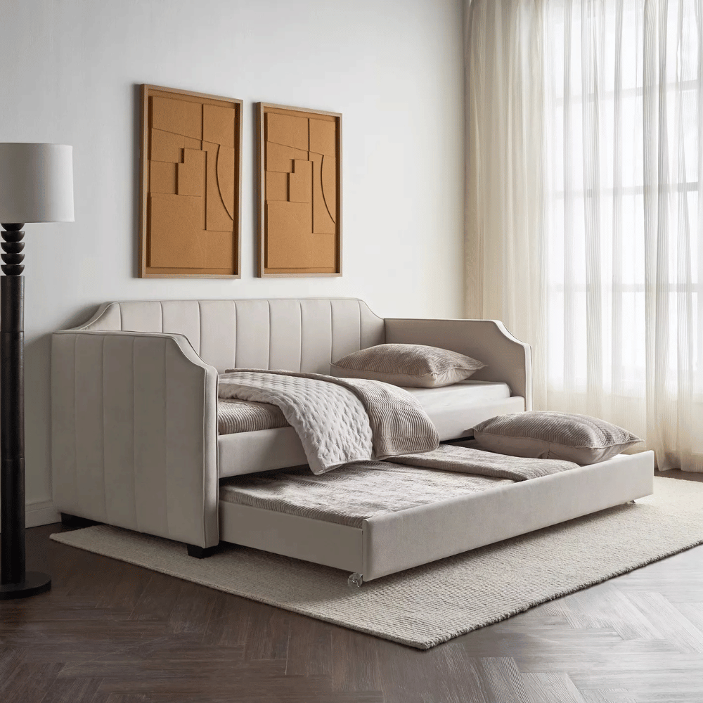 سرير نهاري مع وحدة سفلية - هارودس - 90x200 سم